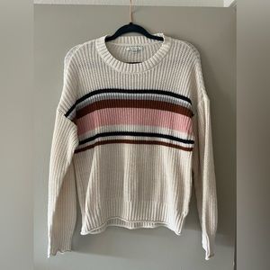 American Eagle striped sweater